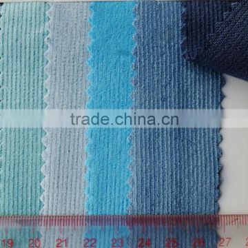 30 colors in stock 16 wale cotton corduroy fabric for trousers