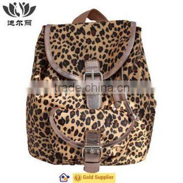 Hot selling women custom canvas backpack