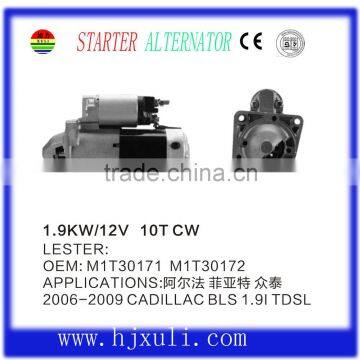 Hot sale Top quality 12V Denso starter motor for M1T30171