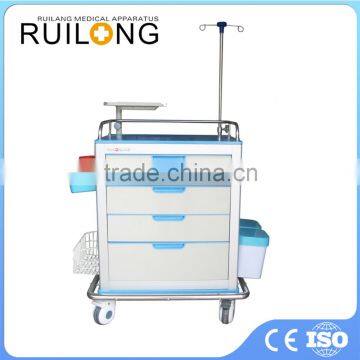 Sale Easy Cleaning Hospital Patient Emergency Trolley Equipment