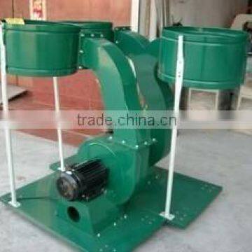 Double barrel bag dust collector machine for furniture