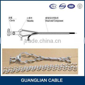 china manufacturing overhead power line fitting OPGW dead-end fitting