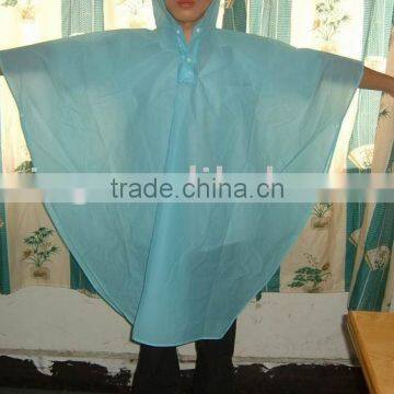 PEVA fashion non-poisonous rain poncho