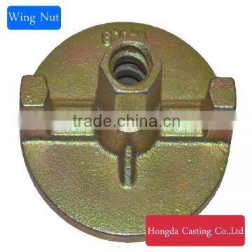 Building Templates Accessories D15 Galvanized Formwork Wing Nut