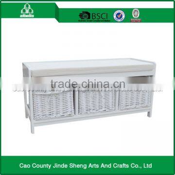 China Factory Wholesale Shoe Wooden Bench / Shoe Changing Bench photo-4