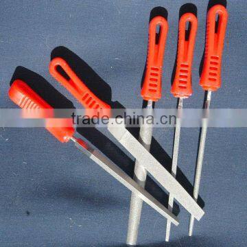 5 Pcs Diamond Hand Files for Glass Metal Stone polishing