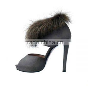 Fox Fur Shoes