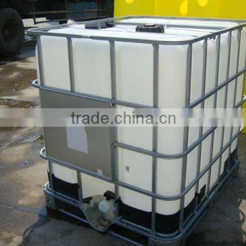 Steel caged Intermediate Bulk Container (IBC) for chemicals