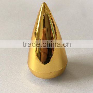 gold silver plastic cork insert cap