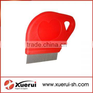 High Quality Pet Flea Lice Comb With Plastic Handle
