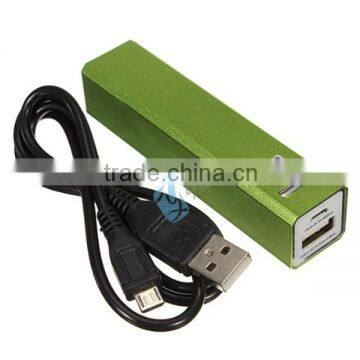 USB Devices Backup Power Bank 2600mah Cuboid Lipstick External Charger