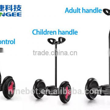 Mini Smart scooter support exchanging 3 different control handle bar two wheel Self banlance scooter for children and adult