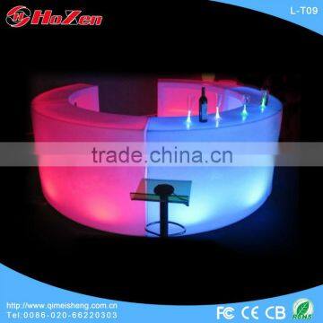 2013 Hot Sale Remote Controlled LED Furniture Bar Counter L-T09