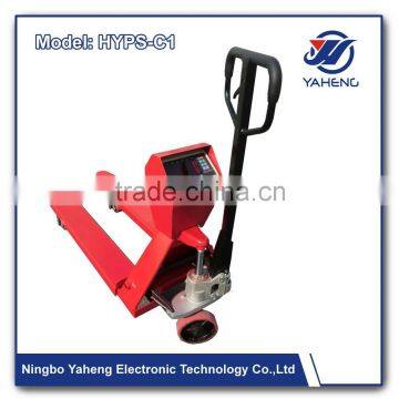 Hand Pallet Truck Scales with CE ISO Certificate Wireless Forklift truck scale Hydraulic pull car scale ningbo made in cha