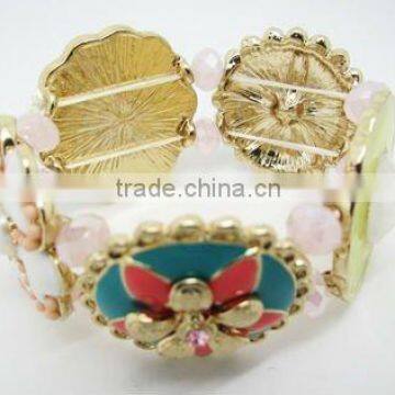 Charming scaleable bangle,Rhinestone decor ladies bracelet,Fashion jewelry