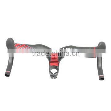 2016 Mountain Bikes Carbon Handlebar Mtb Road Bike Accessories Bicycle Parts Grips With Stem Xinshun Brands BH2321 photo-4