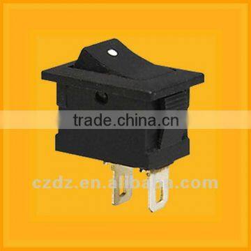 KCD5-101 mini on/off switch,2 PIN short terminal rocker switch,on/off 6 pins nylon pa66 material rocker switch