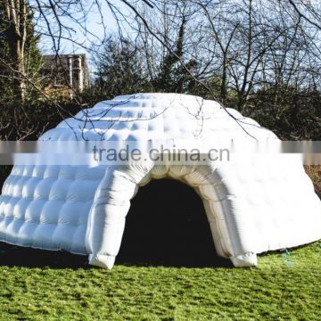 8m dia giant Inflatable igloo tent 8m inflatable marquee