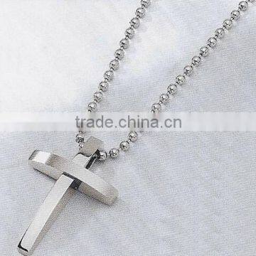Stainless Steel Pendant - Hot Sell Polish Cross Pendant photo-2