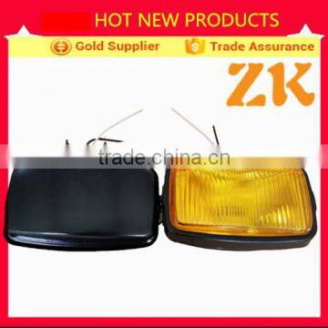 Round big yellow halogen jeep light off road vehicle jeep wrangler accessories