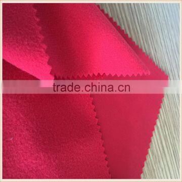 super polyester fabric burshed tricot