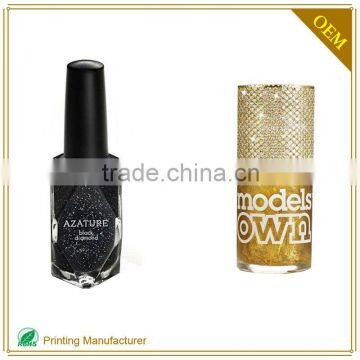 Small Size Stickers Custom Labels For Nail Polish With LOGO Printing
