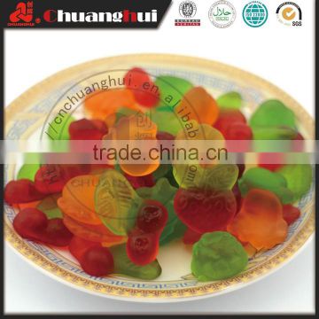 Bulk Packing Gummy Candy Fruits Shape Rubber Candy in Bulk