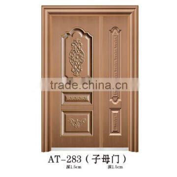 2016 new products alibaba directly sale steel sheet decorative steel sheet double leaf steel door skin