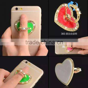 for iPhone/iPad metal ring holder, mobile phone metal holder with diamonds, China supplier