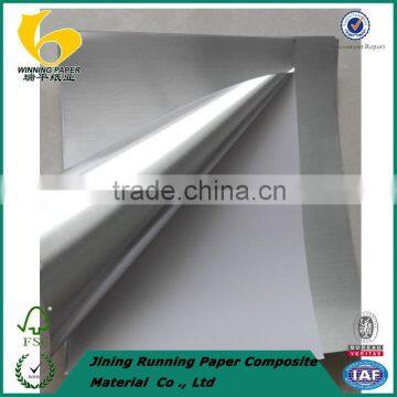 100 Mic Brush Golden & Silver PET Self Adhesive Film photo-3