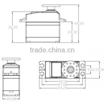 K-power MM0300 Robot Servo 55g / 4.5kg-cm / 0.12sec @ 6V