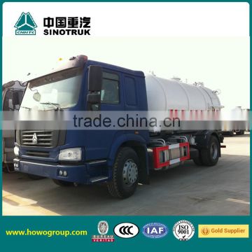 HOWO 4X2 Sewage Vacuum Truck