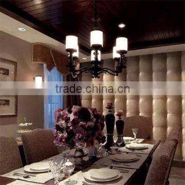 Chinese PVC Embossed interior 3d Wallpaper Manufacturer