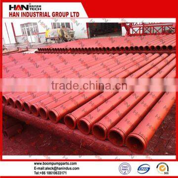 Delivery Pipe Concrete Pump ST52 DN125*3M Twin-Wall Pipe CIFA 2.5+2mm