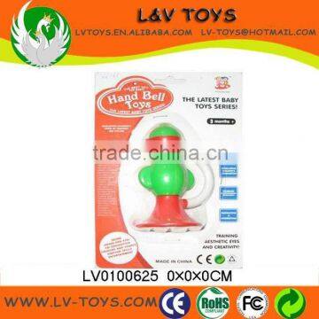 ABS material kid toy of baby hand bell ring for beby gift made in China with EN71 LV0100625