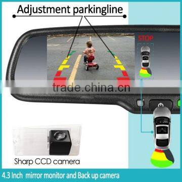 rear view camera mirror germid waterproof+night vision