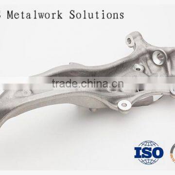 OEM auto parts precision casting Aluminum steering knuckle