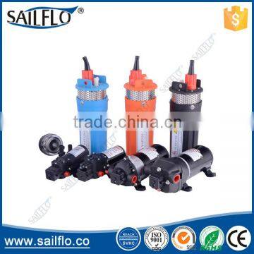 sailflo 24V dc electric diaphragm submersible water pump specifications