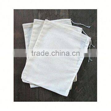 New Wholesale Supplier On Sale Canvas Muslin Drawstring Bag Wholesalle