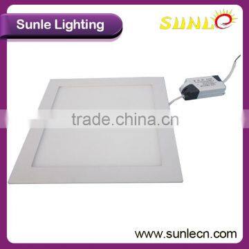 18w led panel light price housing, 1260lm square round led panel light housing