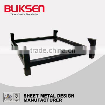 Custom CNC fabrication galvanized steel and stainless steel frame