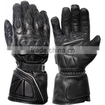 Leather Motorcycle Racing Gloves