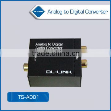 Factory Supply! TS-AD01 Analog to Digital Optical Coaxial Audio Converter Adapter Easy to install and operate