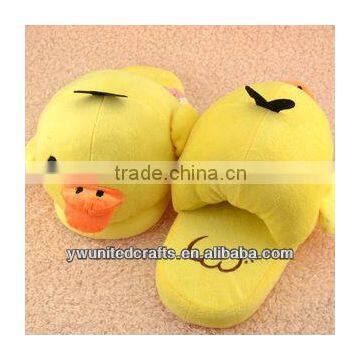 Promotional Fashion Warm Indoor Usage Animal Plush Slipper