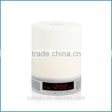 2016 New Arrival Romantic Lighting Bluetooth Speaker With Smart Alarm Clock photo-2