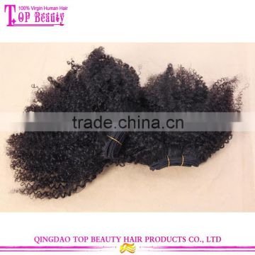 Cheap wholesale top quality raw indian hair extensions 100% unprocessed virgin indian kinky curly remy hair weave