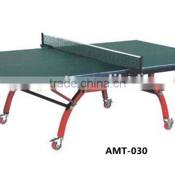 Sports craft style Green color rainbow ping pong tables for sale