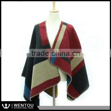 High Quality Blanket Plaid 100% Cashmere Shawl And Scarf