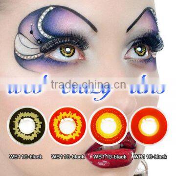 2016 hot selling mix wholesale crazy contact lenses solotica contact lens