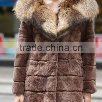 2015newest style European style winter fox fur collar vest for women